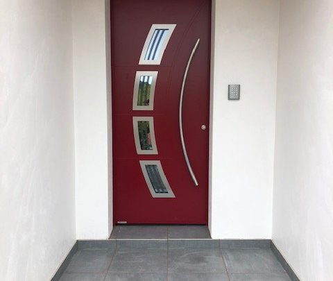 Taux de TVA réduite avec l'installation d'une porte en aluminium