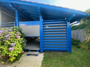 Store verticaux pour terrasse couverte