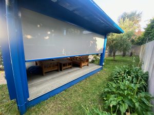 Store verticaux pour terrasse couverte